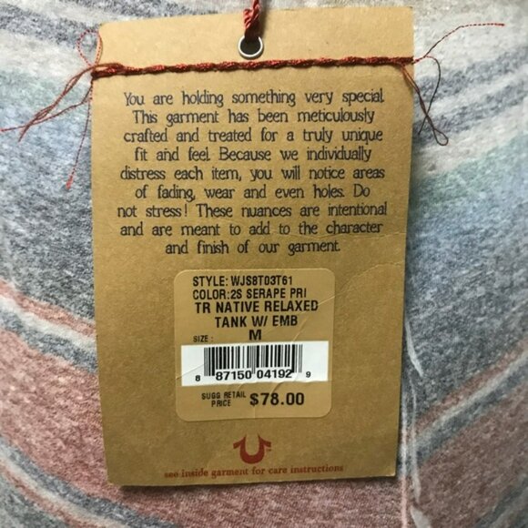 True Religion Tank - Picture 6 of 9
